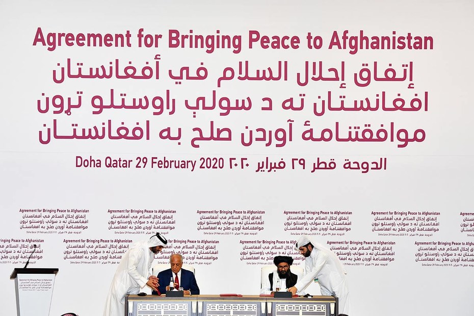 Ende Februar 2020 haben die USA und die Taliban in Doha, der Hauptstadt Katars, einen als „Friedensabkommen“ ausgewiesenen Vertrag unterschrieben