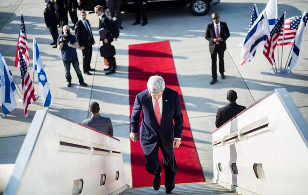 Minister Kerry verlässt Tel Aviv, aber nicht für lange  