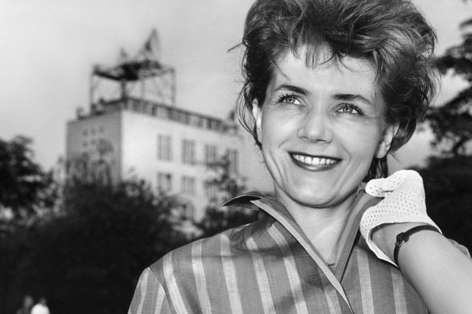 Margit Schaumäker, erste Ansagerin des Deutschen Fernsehfunks der DDR