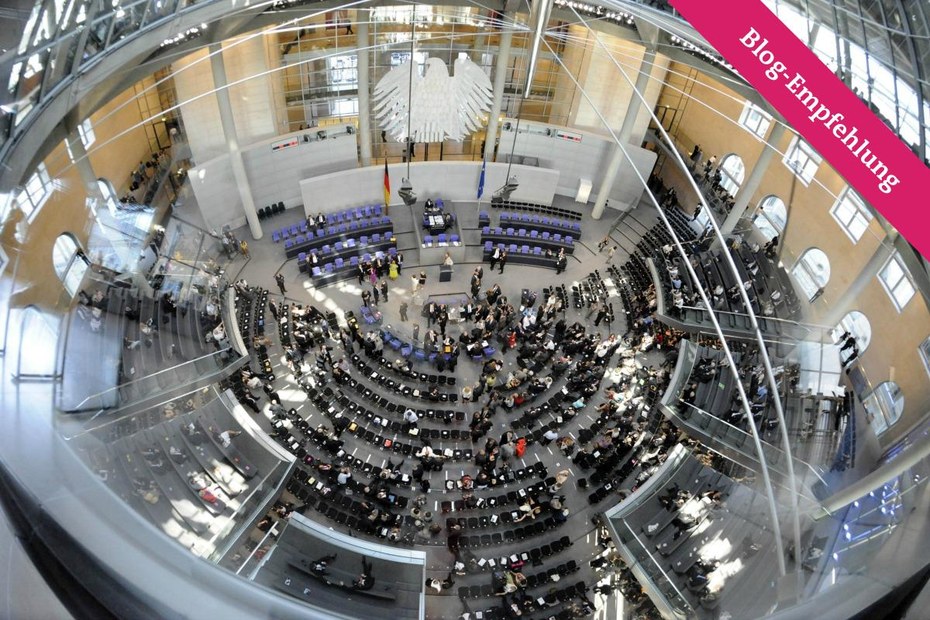 Die gläserne Kuppel des Bundestags war auch als Forderung nach mehr Transparenz gedacht