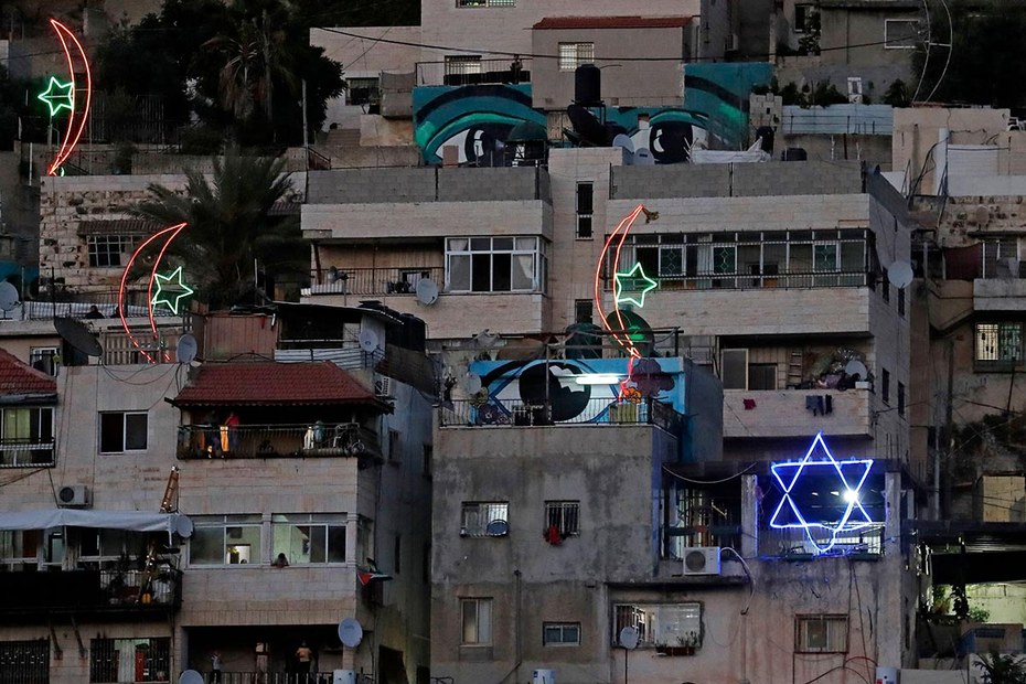 Hass und Spaltung überwinden? Jüdische und palästinensische Symbolik in Ost-Jerusalem
