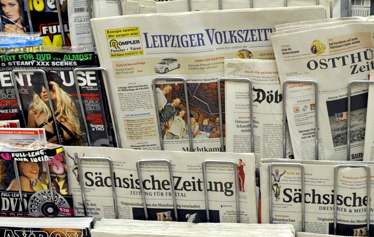 Leitmedium in Sachsen ist noch immer die konservative „Sächsische Zeitung“