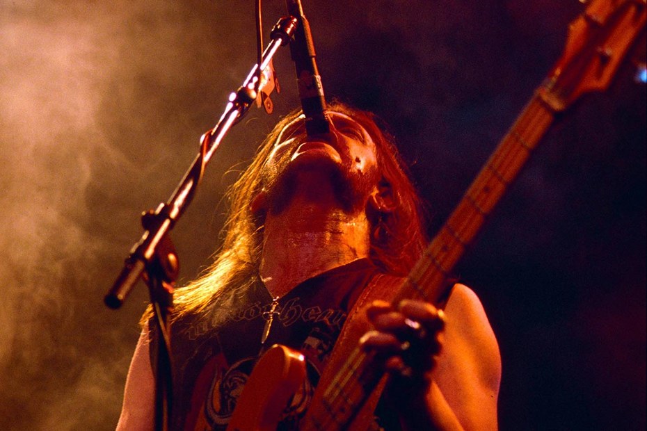 Lemmy Kilmister in Fürth, Sänger der Band Motörhead