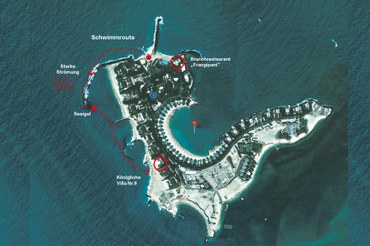 Nurai Island: Wie ich zur Villa von Spaniens Ex-König Juan Carlos geschwommen bin