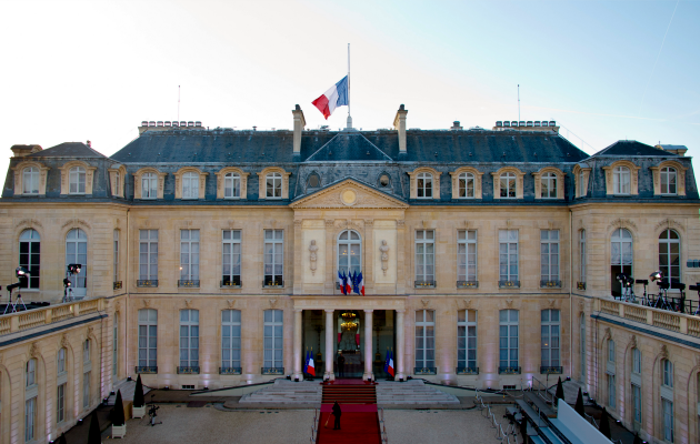 Kein Museum, aber repräsentativ: der französische Élysée-Palast
