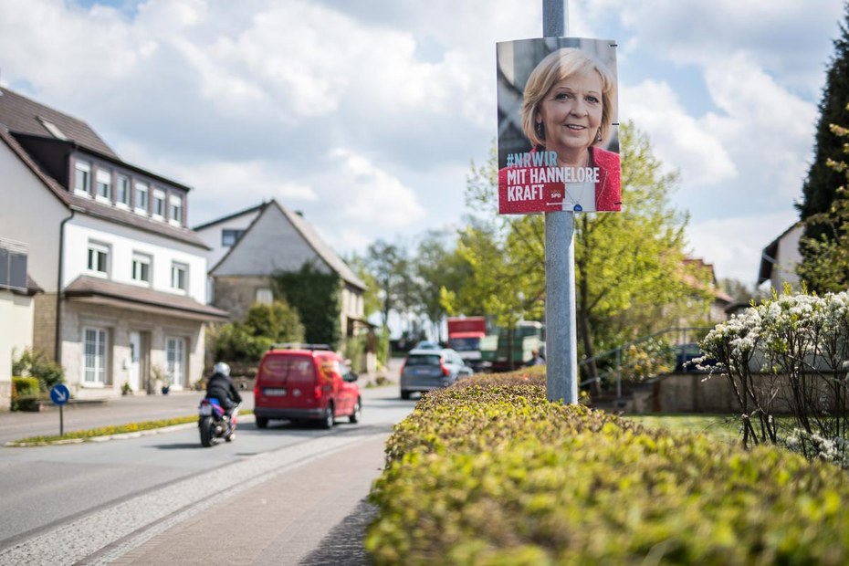 Hannelore Kraft kämpft in Nordrhein-Westfalen mit widrigen Bedingungen