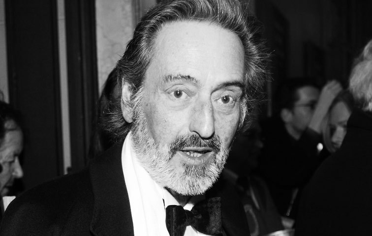 Helmut Dietl (1944-2015) bei der Verleihung des Bayerischen Filmpreises 2005