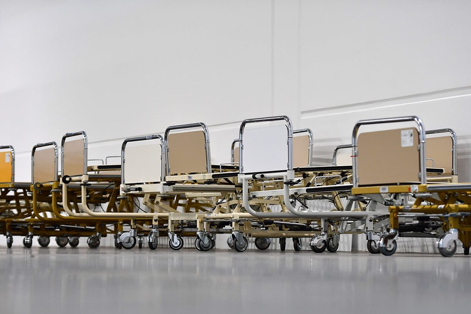 Eigentlich das Ziel eines jeden Krankenhauses: leere Betten