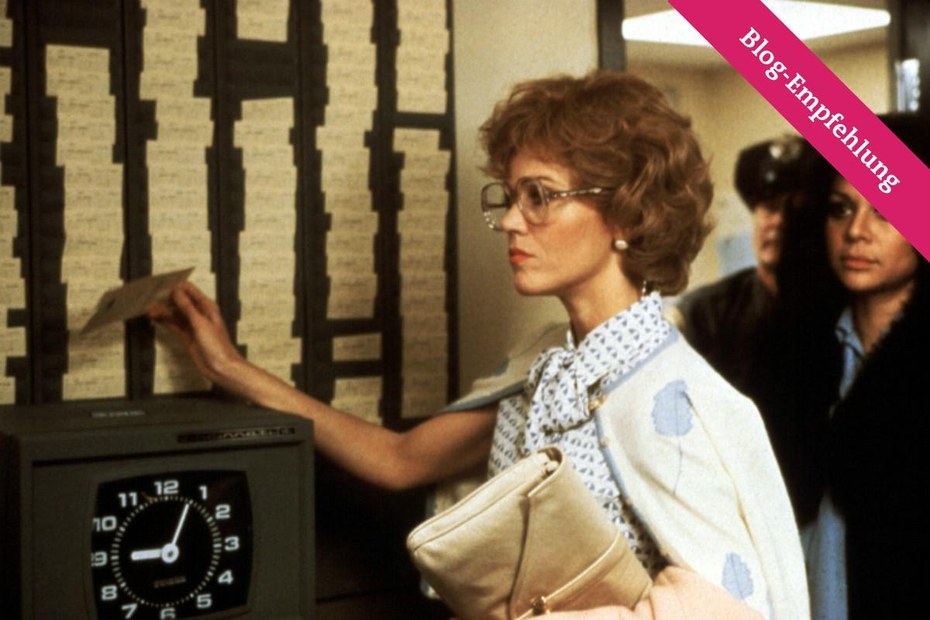 Der Stechuhr unterworfen: Jane Fonda im Film „9 to 5“