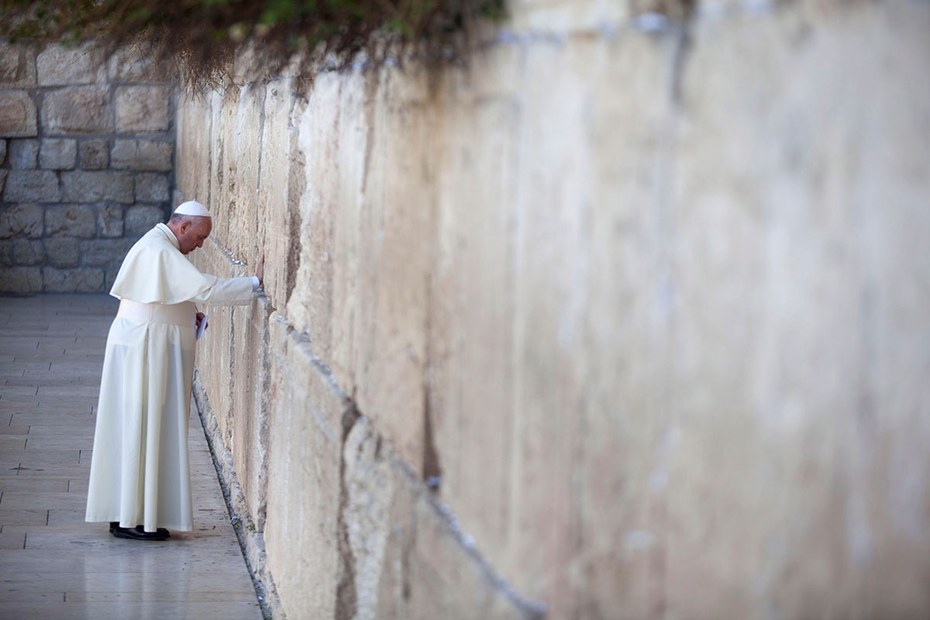Beten für Frieden im Nahen Osten: Franziskus in Jerusalem