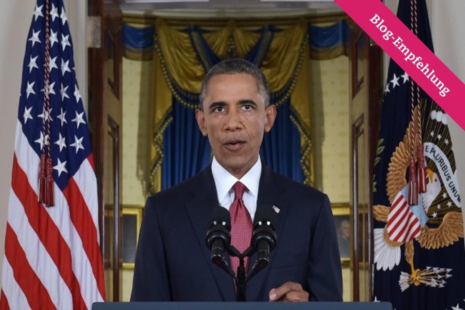 Barack Obama in seiner Rede zur Lage der Nation am 10. September 