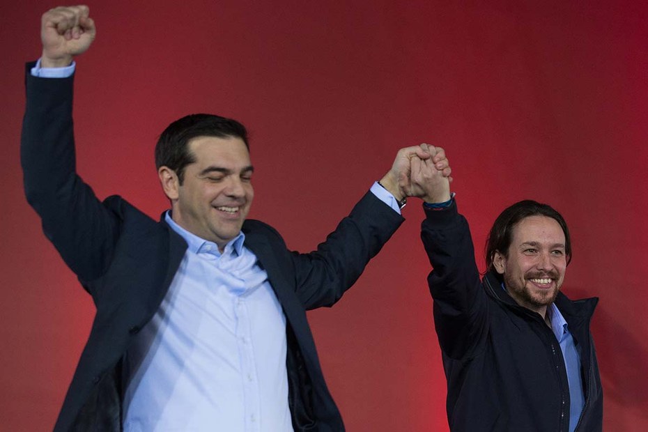 Für die Bertelsmann Stiftung sind Podemos in Spanien und Syriza in Griechenland auch populistische Parteien