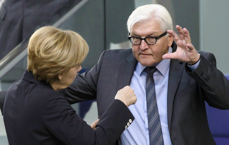 Zum Fürchten? Angela Merkel und Frank-Walter Steinmeier