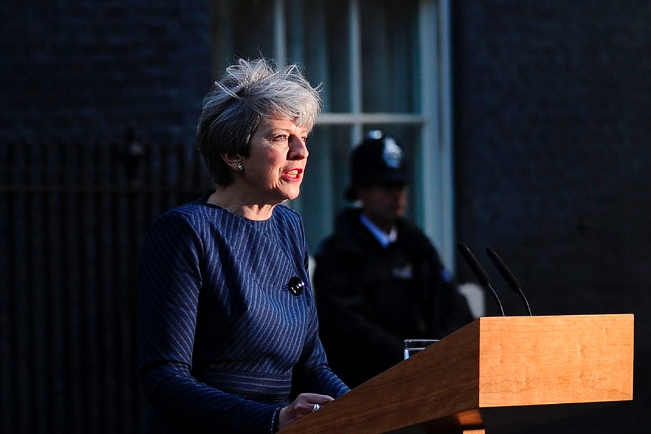 Könnte gestärkt aus Neuwahlen hervorgehen: Theresa May