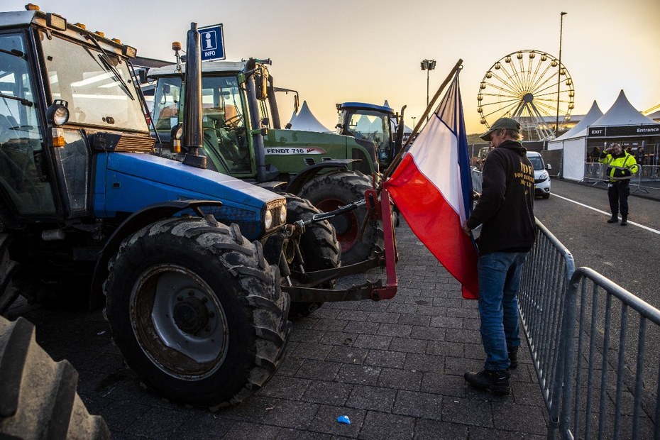Bauernproteste vergangenes Jahr in den Niederlanden