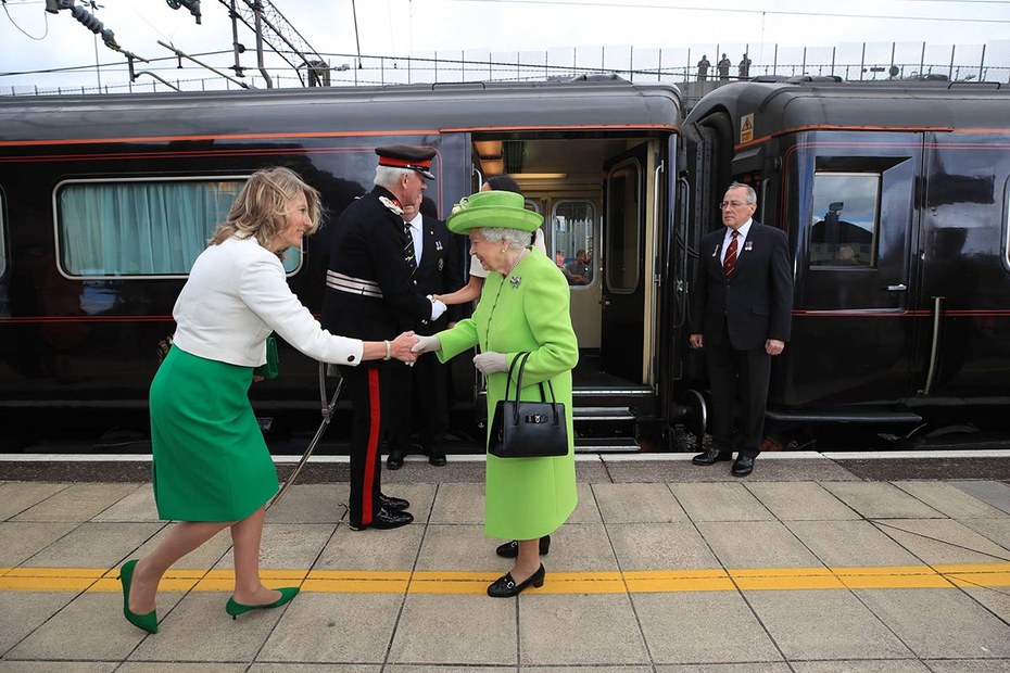Der British Royal Train wurde von der Privatisierung verschont - zum Vorteil der Queen