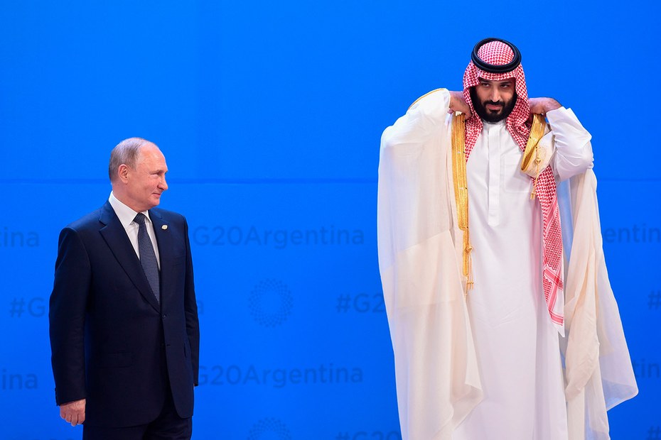 Prinz Mohammed bin Salman konnte sich als starker Mann Saudi-Arabiens ungeniert auf der internationalen Bühne produzieren
