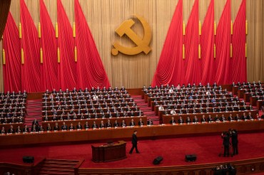 Xi Jinping bekennt sich auf dem Parteitag in Peking zu seiner robusten Außenpolitk