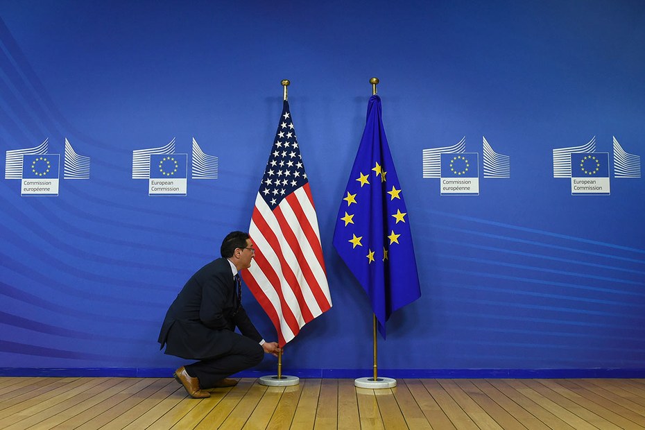 Symbolisch sind EU und USA sich oft nahe. De facto gibt es noch große Gräben zu überwinden