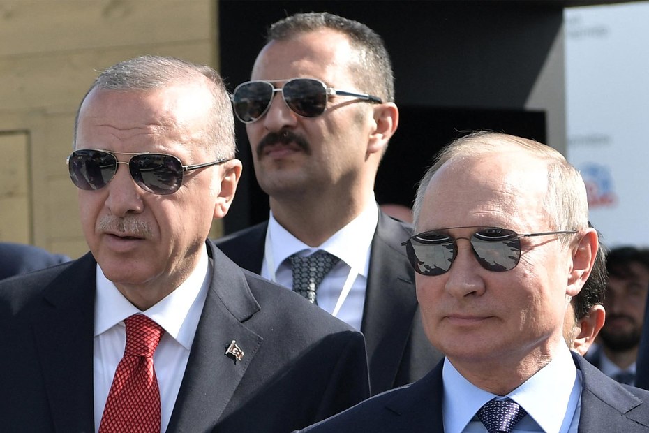 Nicht nur Baschar al-Assad und Wladimir Putin treffen sich gern mit dem türkischen Präsidenten