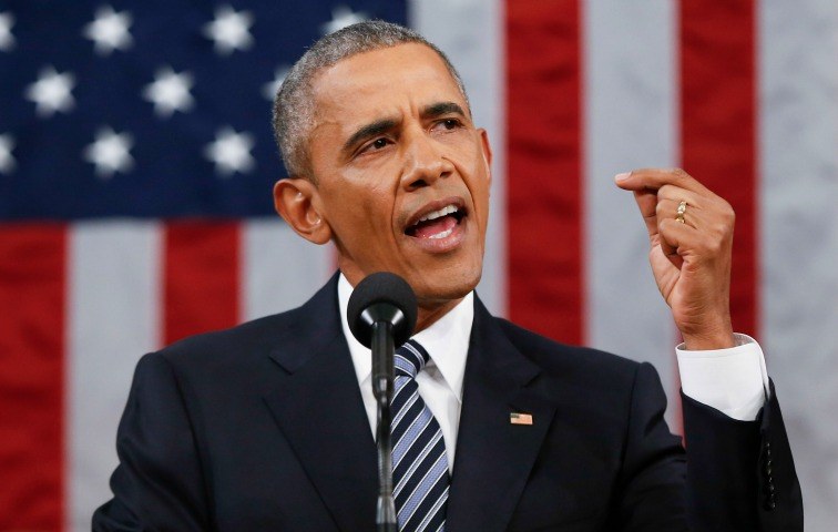 Wie zu seinen besten Zeiten, urteilte die Kritik. Barack Obama während seiner Rede zur Lage der Nation