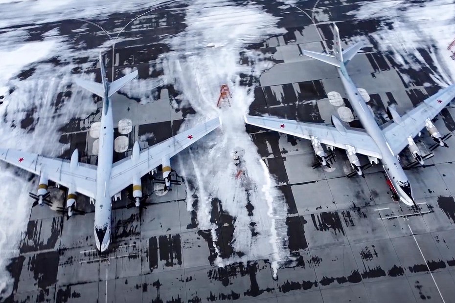 Stützpunkt Engels der russischen Luftstreitkräfte: Hier sind strategische Tu-95-Bomber stationiert