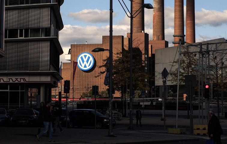 Das VW-Hauptwerk in Wolfsburg