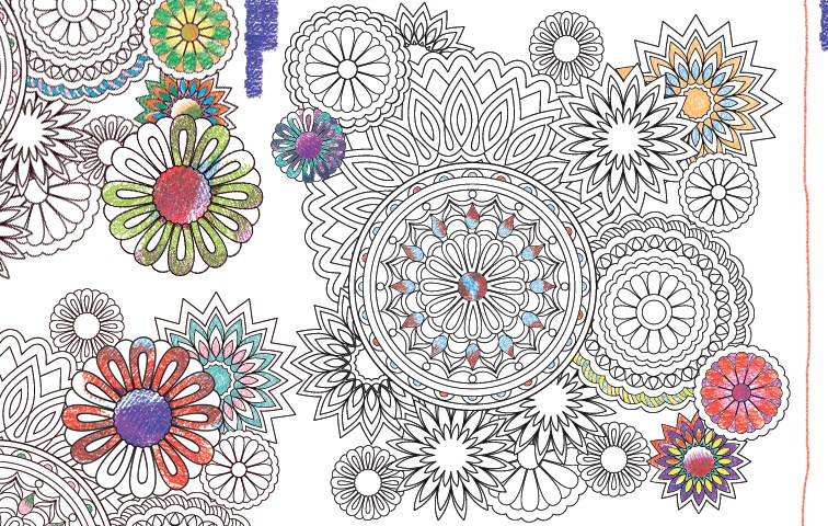 Im Moment schwer umstritten: Adult Coloring