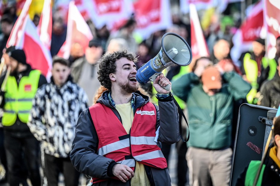 Rekord: 200.000 neue Mitglieder kann die Gewerkschaft Verdi verzeichnen