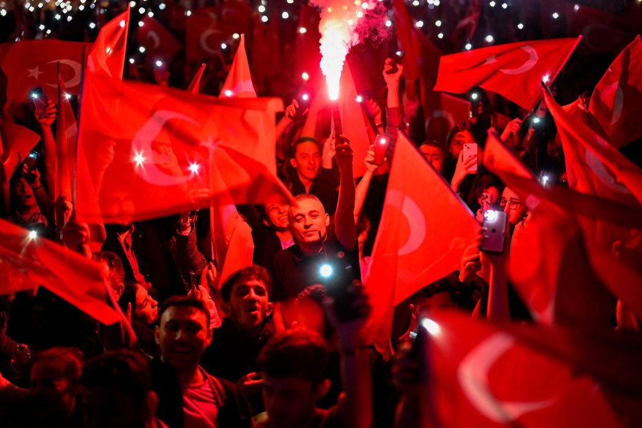 CHP-Anhänger feiern in Ankara