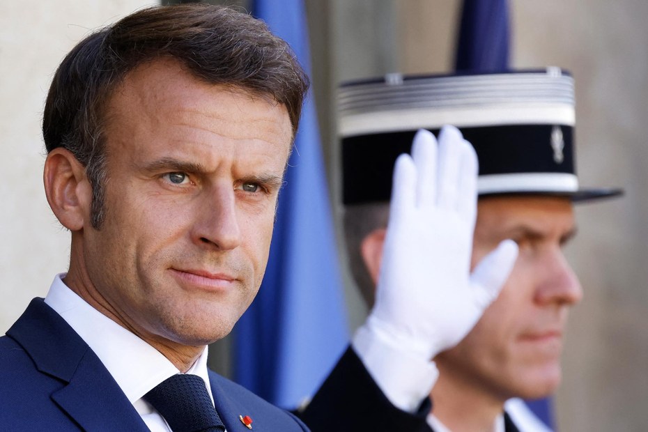 Er macht unbeirrt weiter: Emmanuel Macron
