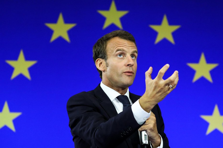 Kritiker:innen nennen ihn „Président BlaBla“: Frankreichs Präsident Emmanuel Macron