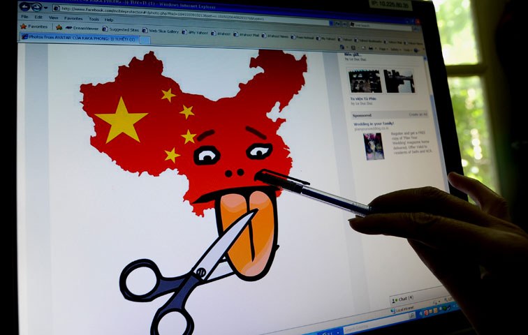 "Beliebt": China im Netz