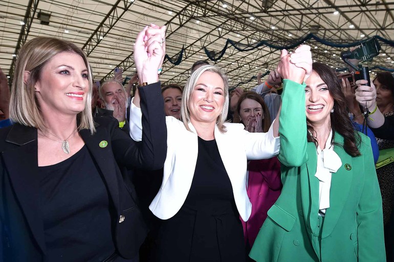 Historisches Wahlergebnis in Nordirland: Sinn Féin siegt – und will die irische Einheit