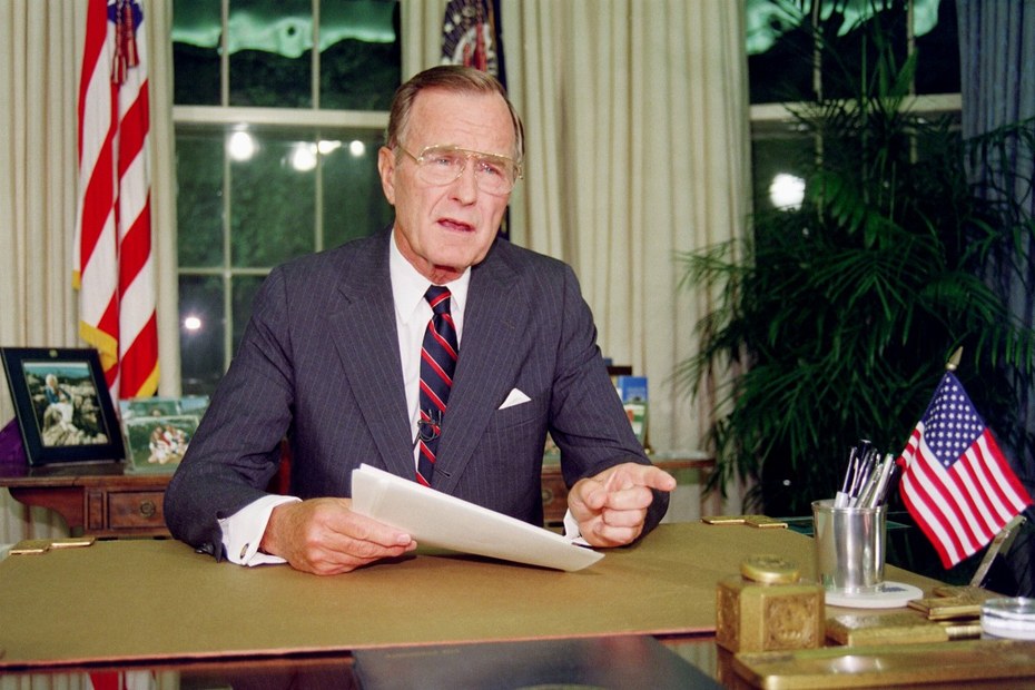 George H. W. Bush, 1991
