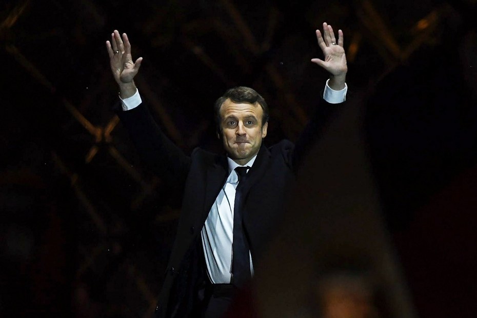 Emmanuel Macron kam nach ersten Prognosen auf 65,8 Prozent der Stimmen