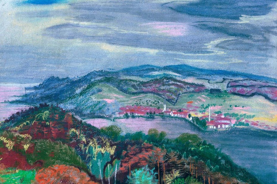Otto Dix, „Herbststimmung am Bodensee“, 1944