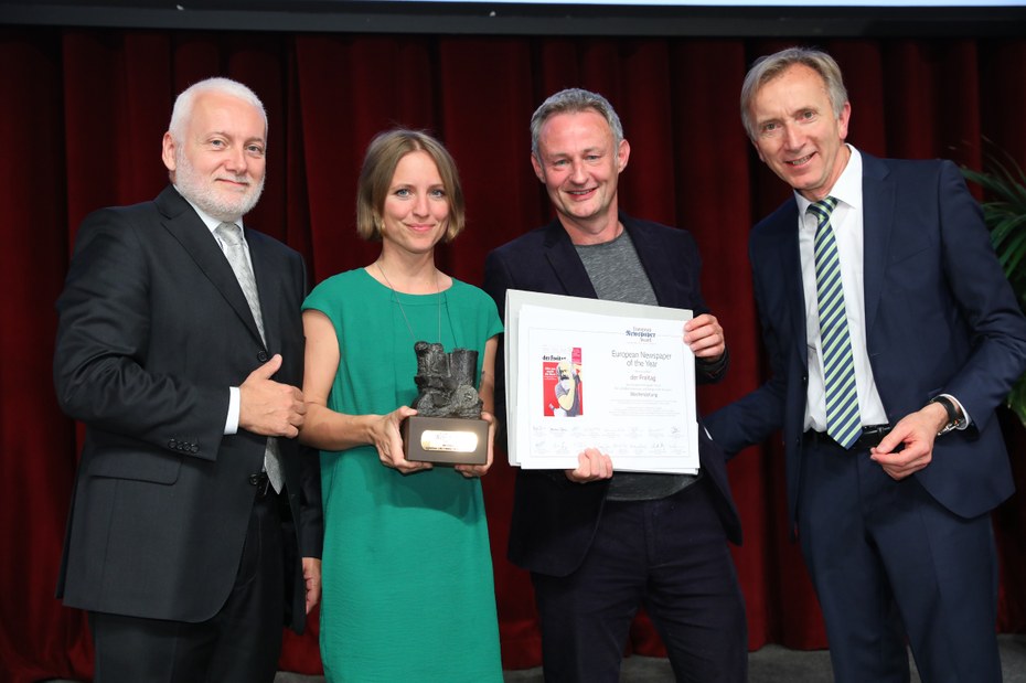 Preisverleihung European Newspaper Award