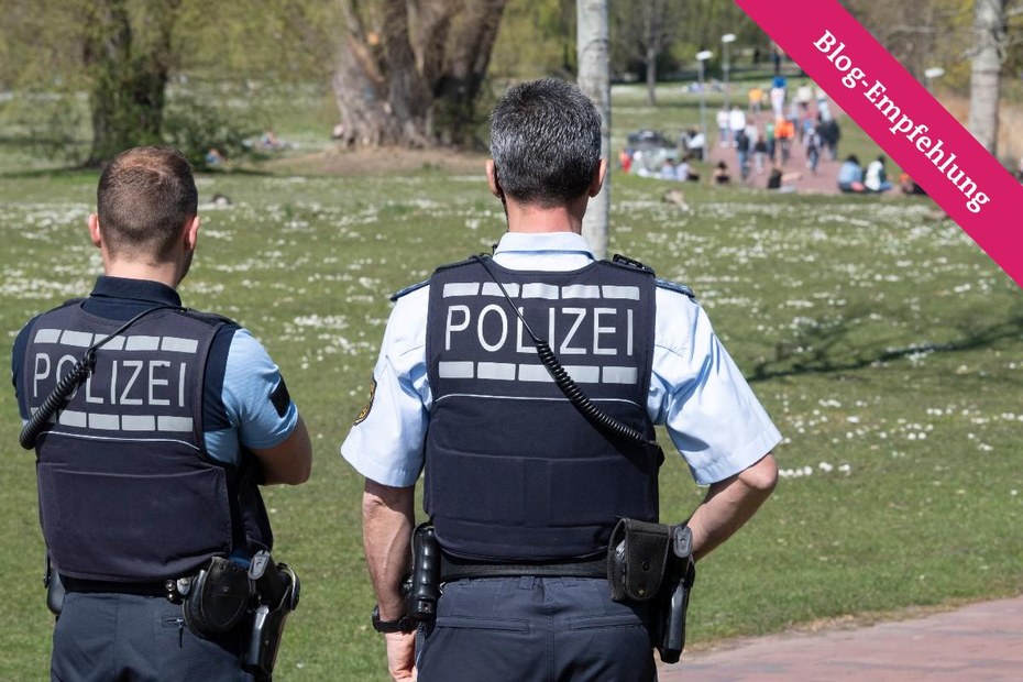 Polizisten ist Stuttgart