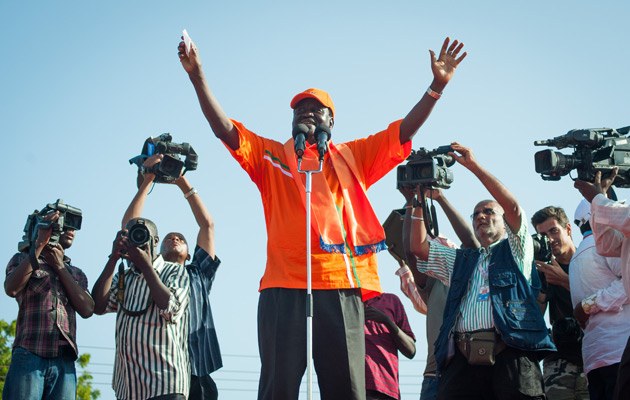 Der kenianische Premier Raila Odinga