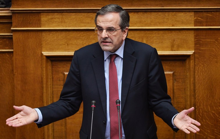 Sitzt seit Januar wieder in den Opposition: Ex-Premier Antonis Samaras