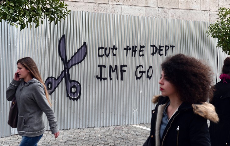 Die griechischen Proteste gegen der Sparzwang treffen weltweit auf Verständnis - außer in Deutschland