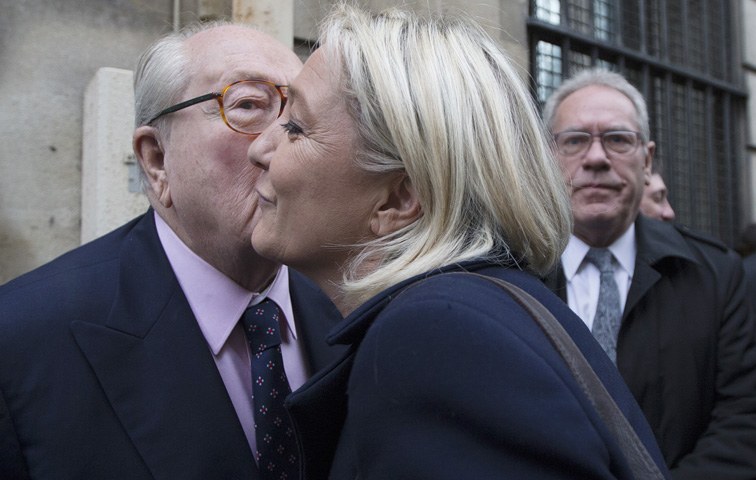 Marine Le Pen will es ihrem Vater gleichtun und mindestens in die Stichwahl um die Präsidentschaft kommen