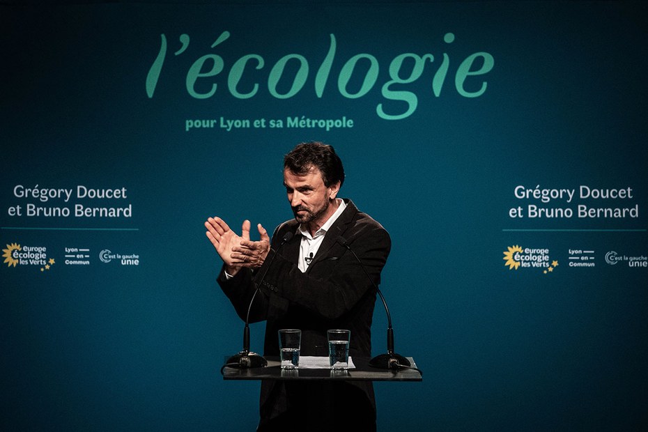 Gregory Doucet ist Mitglied der französischen Grünen und seit Ende Juni neuer Oberbürgermeister von Lyon