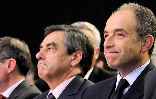 Dann kämpft mal schön: François Fillion (links) und Jean-François Copé 