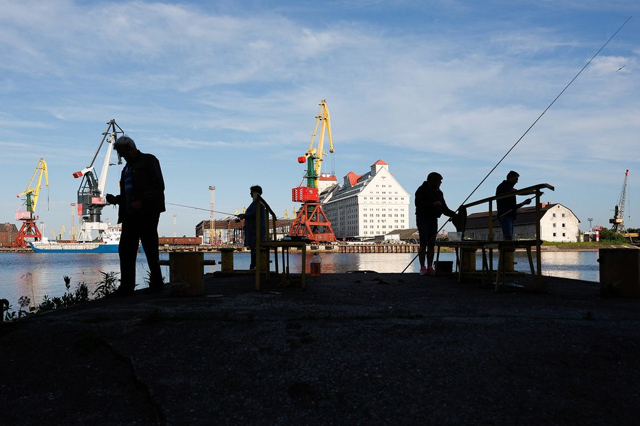 Über den Seeweg ließe sich noch Ware an den Hafen in Kaliningrad transportieren