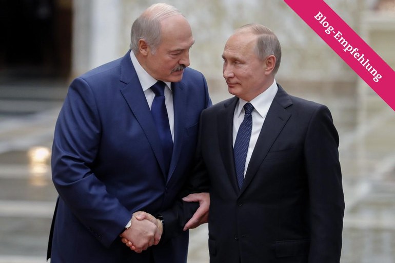 Lukaschenko auf der Siegesstraße?