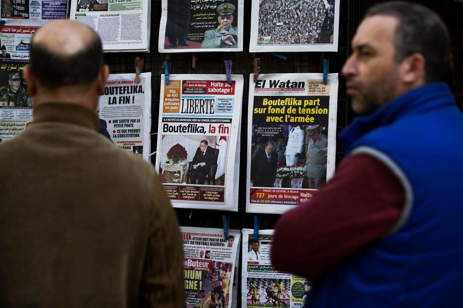 Algerische Zeitungen: Journalismus hier darf weder kritisch sein, noch ist er frei