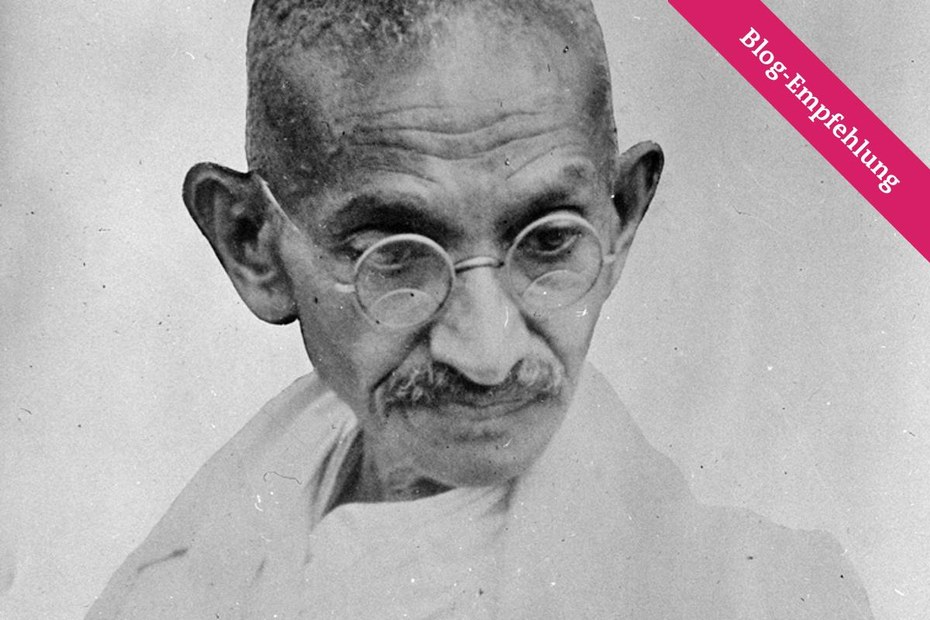Führte nur zu einer Verschiebung der Gewalt: Mahatma Gandhi (1869 – 1948)