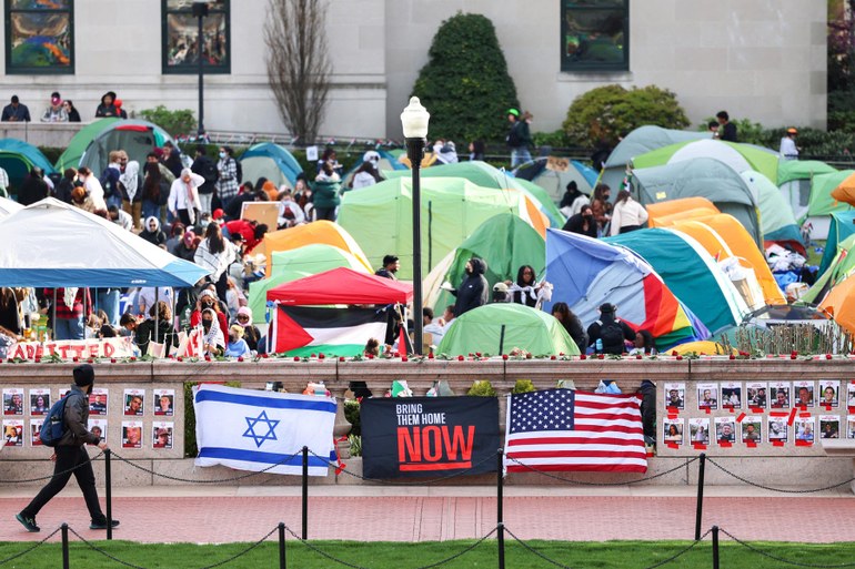 Die Uni-Proteste wegen Gaza beeinflussen spürbar Joe Bidens Politik
